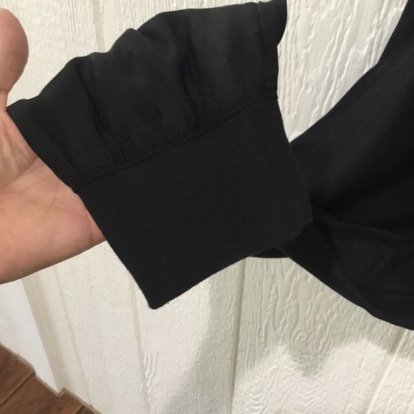 ATM Anthony Thomas Melillo Black Silk Jogger Pants Size S - Picture 5 of 16